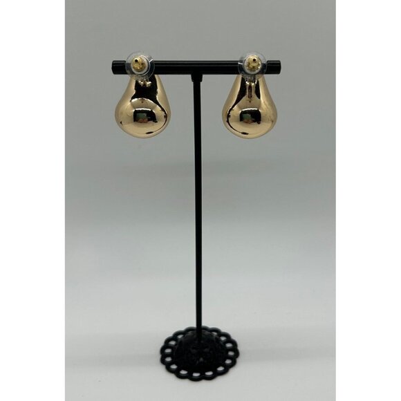 Joan Rivers Gold-tone Earrings Pierced Teardrops Statement Earrings - Picture 4 of 7